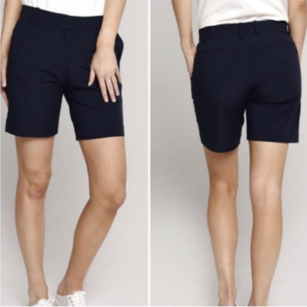TORY BURCH SPORT | Navy Nylon Golf Style Shorts Women’s Size 12